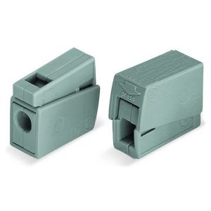 Клеммник WAGO 1+1 (одножильный 1-2,5 мм и многожильный 0,5-2,5 мм) 24-16A Cu [уп. 100шт]