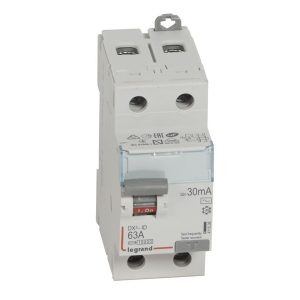 УЗО Legrand DX3 ВДТ 2П 63А 30мА тип AC (ВДТ)