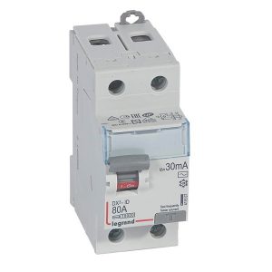 УЗО Legrand DX3 ВДТ 2П 80А 30мА тип AC (ВДТ)