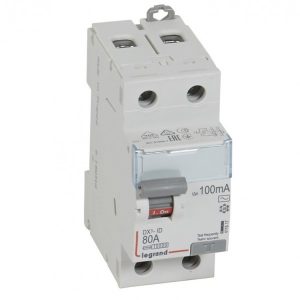 УЗО Legrand DX3 ВДТ 2П 80А 100мА тип AC (ВДТ)