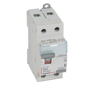 УЗО Legrand DX3 ВДТ 2П 80А 300мА тип AC (ВДТ)