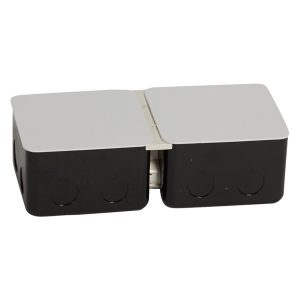Монтажная коробка под заливку для лючков Legrand 8 (2х4) модулей металлическая