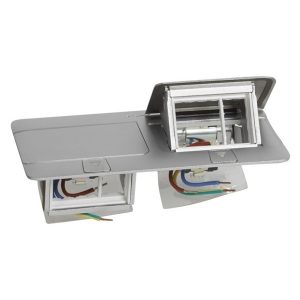 Лючок Legrand 6 (2х3) модулей алюминий