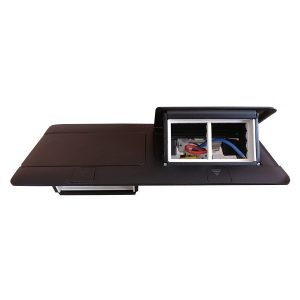Лючок Legrand 8 (2х4) модулей черный