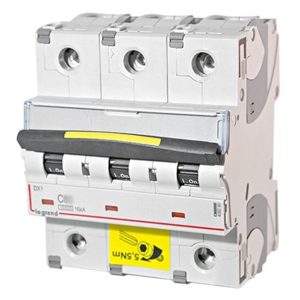Автоматический выключатель Legrand DX3 3П C100A 10kA/16kA 4,5 модуля (автомат электрический)