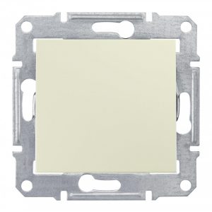 Переключатель IP44 Sedna бежевый