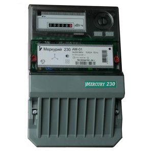 Электросчетчик Меркурий-230 AM-01 5-60А 230/400В однотарифный