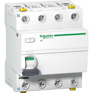 УЗО Acti 9 iID K 4П 63A 300mA AC Schneider Electric 4 модуля (ВДТ)
