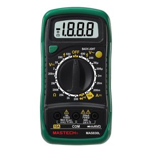 Портативный мультиметр цифровой Mastech МAS830L