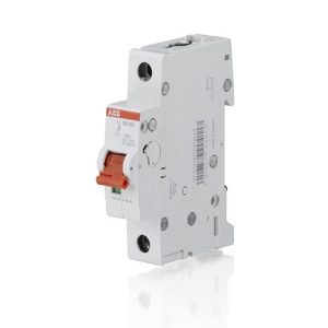 Рубильник модульный ABB 1П 16А рычаг красный SD201/16 (выключатель нагрузки)