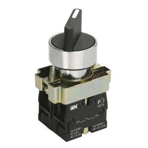 Переключатель ИЭК LAY5-BD33 3 положения I-0-II стандарт ручка