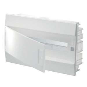 Шкаф в нишу ABB Mistral41 18М непрозрачная дверь, клеммы (1SLM004102A1104)