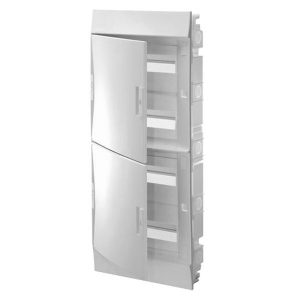 Шкаф в нишу ABB Mistral41 48М (4x12) непрозрачная дверь без клеммного блока 41A12X41