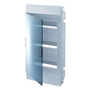 Шкаф в нишу ABB Mistral41 36М (3x12) зеленая дверь без клеммного блока 41A12X32