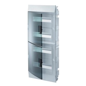 Шкаф в нишу ABB Mistral41 48М (4x12) зеленая дверь без клеммного блока 41A12X42
