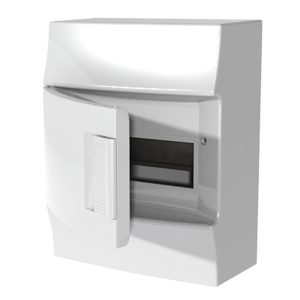 Щиток настенный ABB Mistral41 8М непрозрачная дверь без клеммного блока 41P08X11