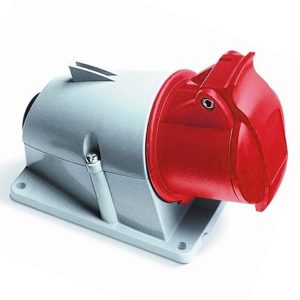 Розетка для накладного монтажа ABB 332 RS6 IP44 32A 3P+E