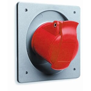 Розетка встраиваемая угловая ABB 432 RAU6 IP44 32A 3P+N+E