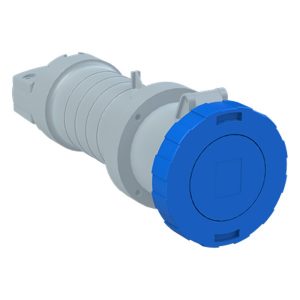 Розетка кабельная ABB 263 C6W IP67 63A 2P+E