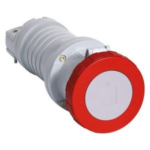 Розетка кабельная ABB 3125 C6W IP67 125A 3P+E