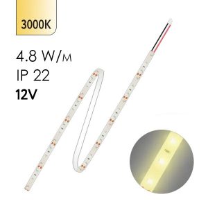 Светодиодная лента Feron LS603 60SMD(3528) 4.8W/m 12V IP20 5000х8х0.22mm теплый белый