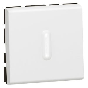 Переключатель Legrand Mosaic с подсветкой -2М