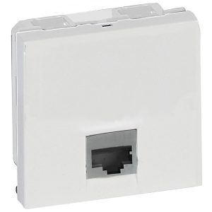 Розетка RJ11 Legrand Mosaic 2М