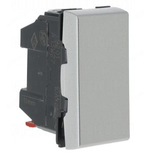 Переключатель Legrand Mosaic -1М алюминий