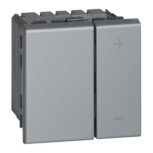 Светорегулятор Legrand Mosaic 400Вт 2М алюминий