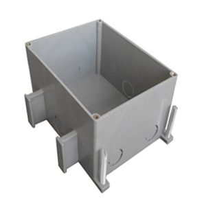 Коробка Экопласт BOX/2+2ST66 для люка LUK/2+2ST66 в пол для заливки в бетон пластик