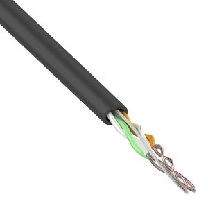 Кабель витая пара Rexant неэкранированный UTP 2PR 24AWG cat 5e CU outdoor/уличный 4 жилы [305м] (провод для интернета)