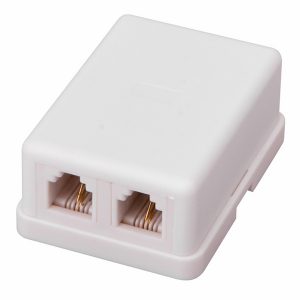Телефонная розетка двойная ProConnect 2хRG11 6P-2C
