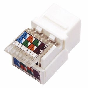 Гнездо вставка Rexant RJ-45 cat.5e (Keystone Jack) тип-2