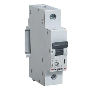 Автоматический выключатель Legrand RX3 1П 6A 4,5кА C (автомат электрический)