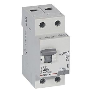 УЗО Legrand RX3 ВДТ 2П 40А 30мА тип AC (ВДТ)