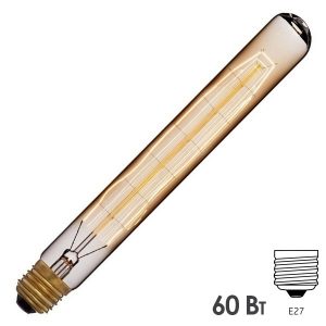Ретро лампа цилиндр Foton FL-Vintage T30 60W E27 220V D28х185mm