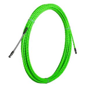 Протяжка кабельная из плетеного полиэстера Fortisflex PET d4mm L20m зеленый (PET-1-4.0/20)