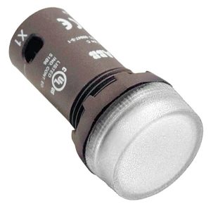 Лампа ABB CL2-502C d22мм белая со встроенным светодиодом 24В AC/DC
