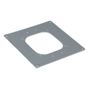 Накладка-адаптер Simon Connect для установки мини-колонн K45 на цоколи КТА8 алюминиевая