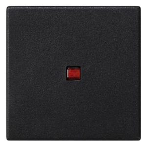 Клавиша Simon K302 45х45мм для выключателя с подсветкой, графит