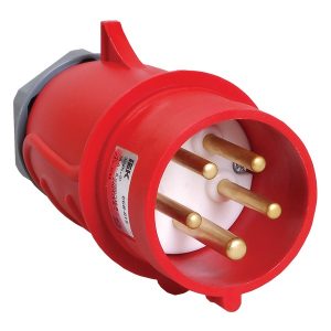Вилка переносная ИЭК MAGNUM ССИ-015 16А-6ч/200/346-240/415В 3Р+РЕ+N IP44