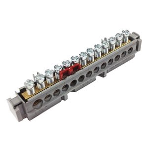 Клеммник Legrand 1х6-25+12х1.5-16 мм2 универсальный