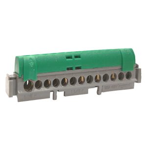 Клеммник Legrand 1х6-25+12х1.5-16 мм2 зеленый