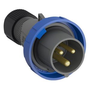 Вилка кабельная ABB Easy&Safe 216EP6W 16А 2P+E IP67 6ч