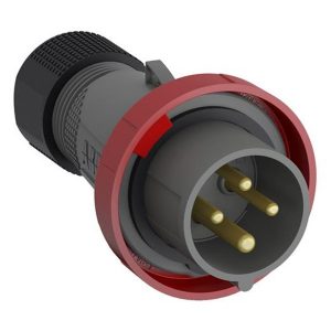 Вилка кабельная ABB Easy&Safe 332EP6W 32А 3P+E IP67 6ч