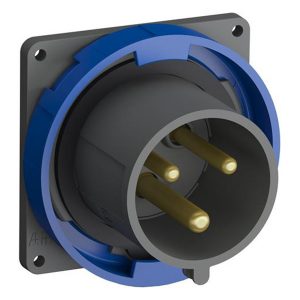 Вилка с прямым фланцем ABB Easy&Safe 232EBU6W 32A 2P+E IP67 6ч