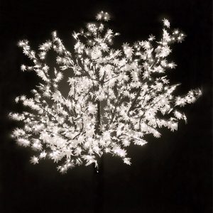 Светодиодное дерево Сакура, 6921LED 835W 24V L3.6m крона 3m белый IP54 трансформатор в комплекте