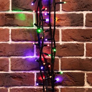 Гирлянда Твинкл Лайт Neon-Night 20м, черный каучук, 240LED, 230V IP67 цвет мультиколор
