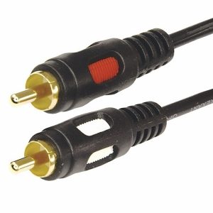 Шнур Rexant 2RCA Plug-2RCA Plug 3М gold