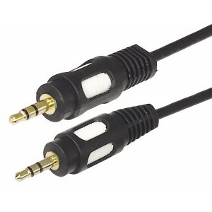 Шнур Rexant 3.5 Stereo Plug-3.5 Stereo Plug 3М gold